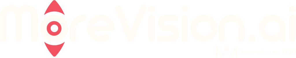 לוגו של MoreVision.ai, טכנולוגיות מתקדמות בתחום הראיה הממוחשבת.